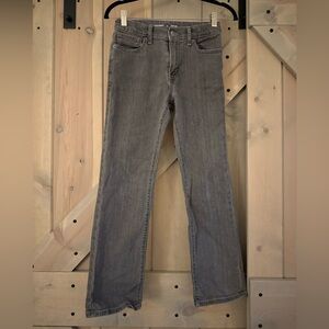 Old Navy Boys Size 12 Straight Leg Jeans in Gray